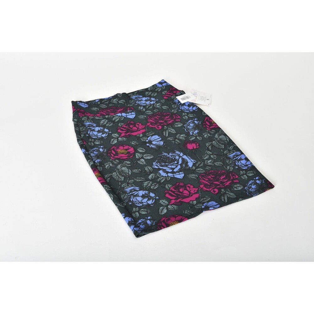 Lu La Roe Cassie Skirt Rose Floral Pattern Size S